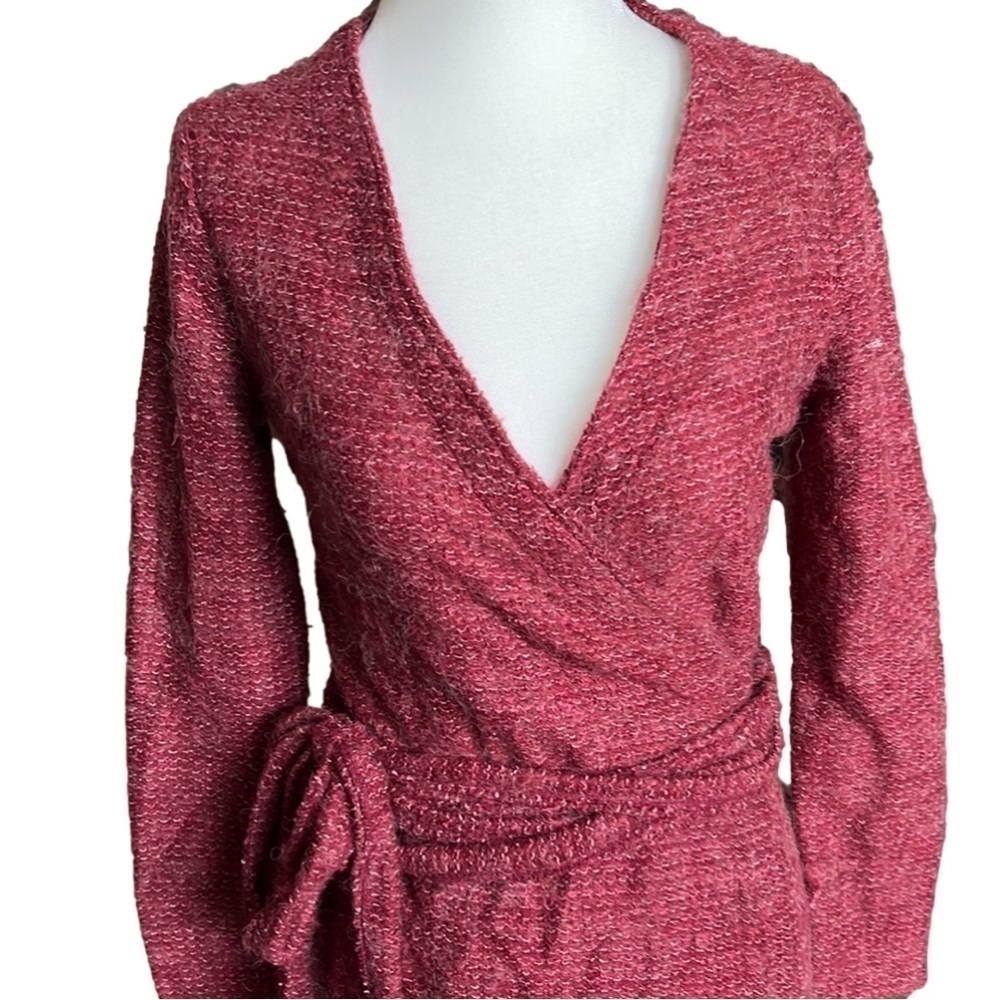 Crossover Sweater Dress - Picture 2 of 6
